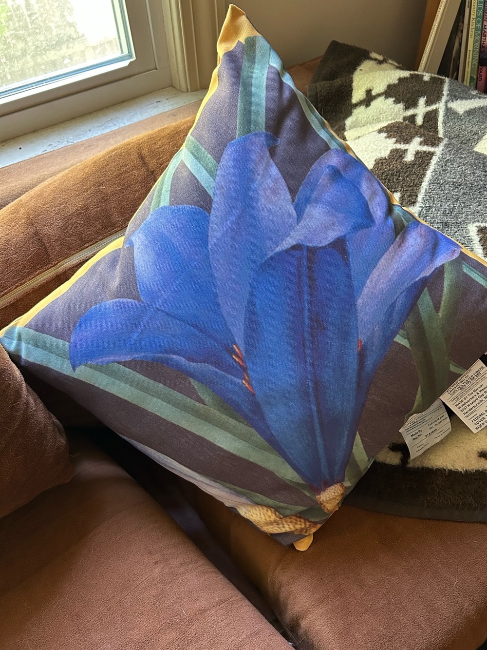 New Pottery Barn Tulip Bloom Throw Pillow